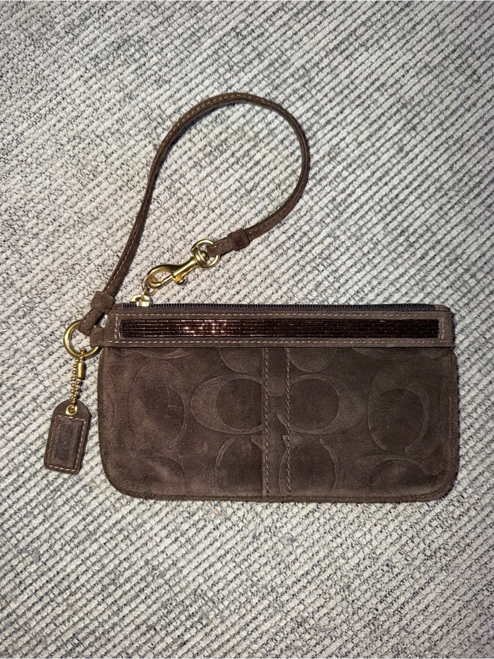 TWO RARE VINTAGE COACH WRISTLETS BUNDLE
